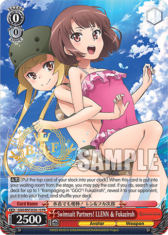 Swimsuit Partners! LLENN & Fukaziroh