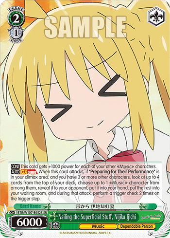 Nailing the Superficial Stuff, Nijika Ijichi