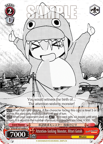 Attention-Seeking Monster, Hitori Gotoh