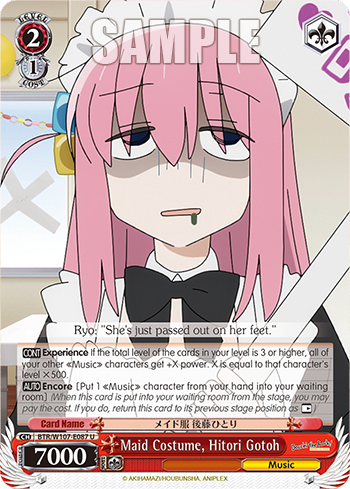 Maid Costume, Hitori Gotoh