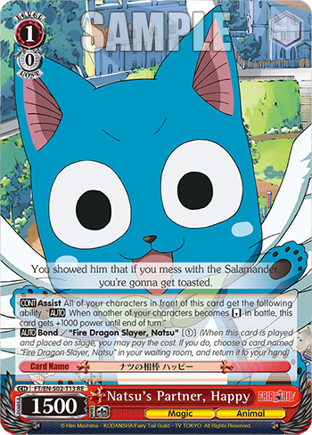 Natsu's Partner, Happy
