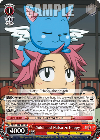 Childhood Natsu & Happy