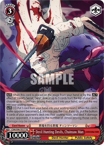 Devil Hunting Devils, Chainsaw Man