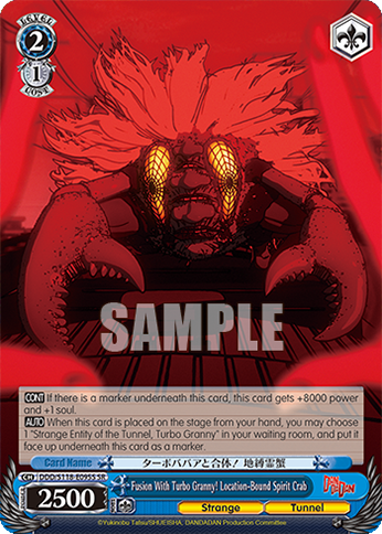 Fusion With Turbo Granny! Location-Bound Spirit Crab