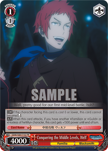 Conquering the Middle Levels, Welf