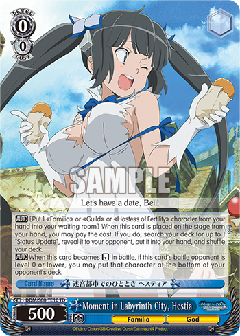 Moment in Labyrinth City, Hestia