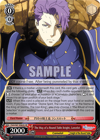 The Way of a Round Table Knight, Lancelot