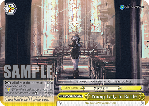 Young Lady in Battle