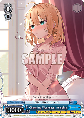 Charming Weakness, Anisphia