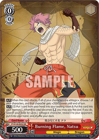 Burning Flame, Natsu