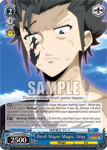 Devil Slayer Magic, Gray