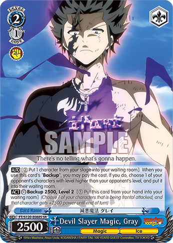 Devil Slayer Magic, Gray