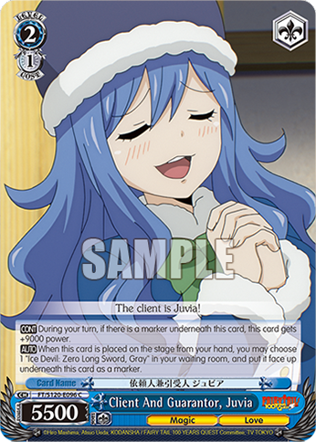 Client And Guarantor, Juvia