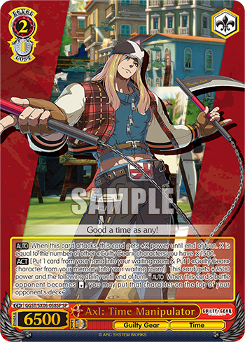 Axl: Time Manipulator