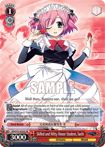 Skilled and Witty Honor Student, Sachi