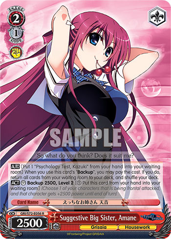 Suggestive Big Sister, Amane