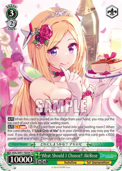 What Should I Choose? AkiRose