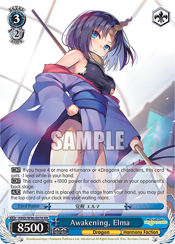 Awakening, Elma