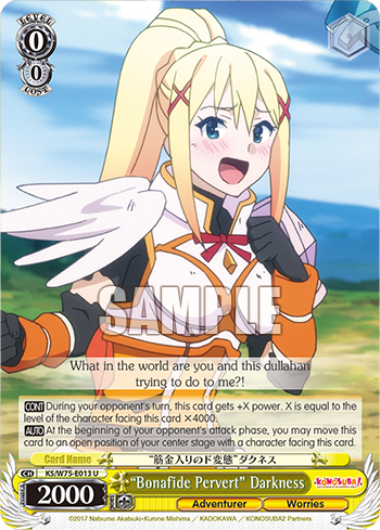 “Bonafide Pervert” Darkness