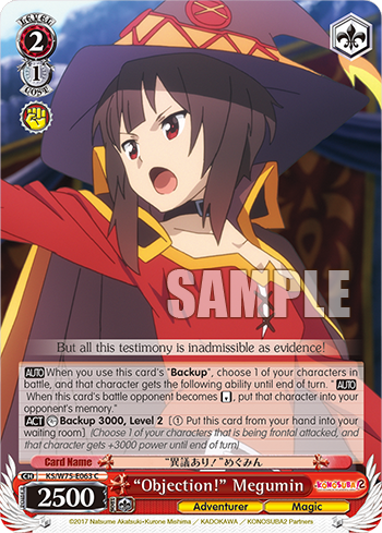 “Objection!” Megumin