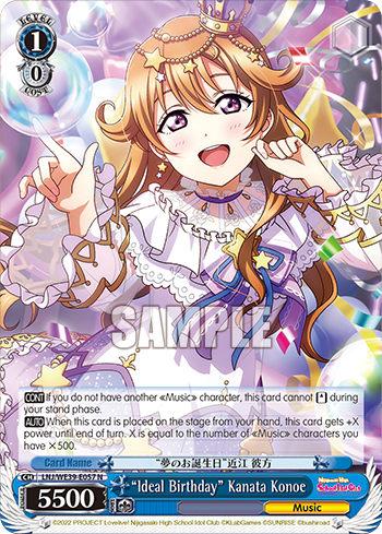 “Ideal Birthday” Kanata Konoe