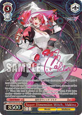 Super Dimension Witch, Makina