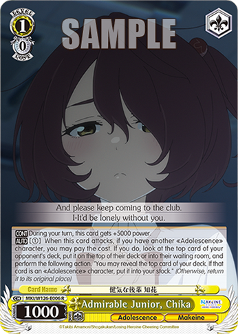 Admirable Junior, Chika