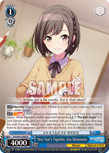 New Year's Together, Ena Shinonome