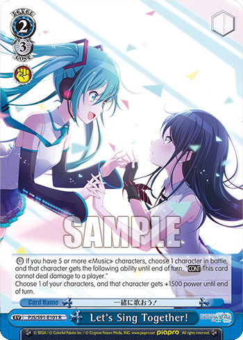 Let's Sing Together!