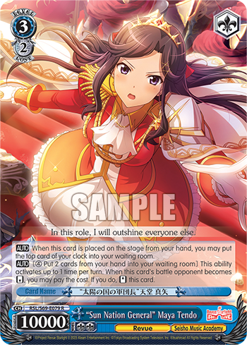 "Sun Nation General" Maya Tendo