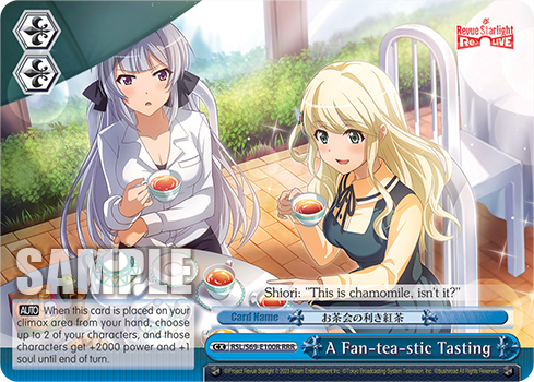 A Fan-tea-stic Tasting