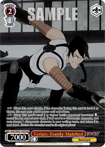 Tyrian: Evenly Matched