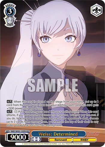 Weiss: Determined