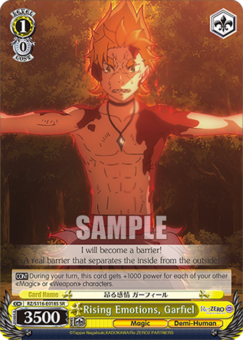 Rising Emotions, Garfiel