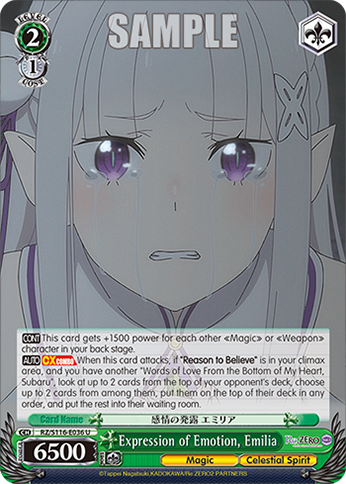 Expression of Emotion, Emilia