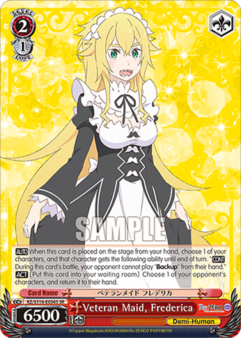 Veteran Maid, Frederica