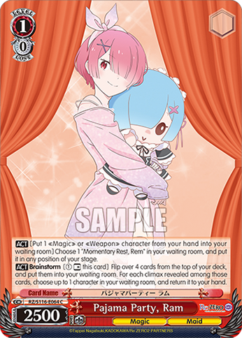 Pajama Party, Ram