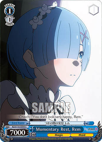 Momentary Rest, Rem