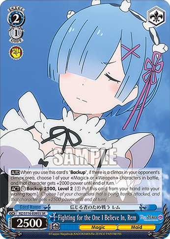 Fighting for the One I Believe In, Rem