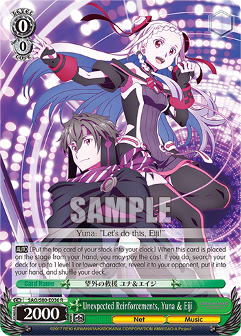 Unexpected Reinforcements, Yuna & Eiji
