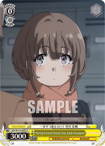 Moving Forward Step by Step, Kaede Azusagawa