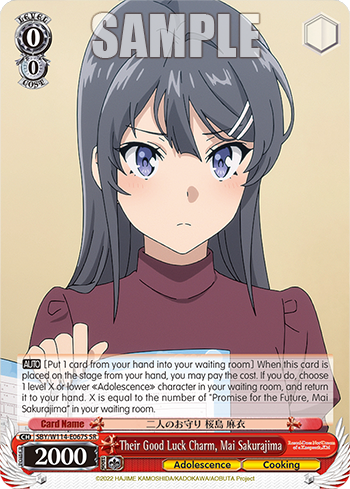 Their Good Luck Charm, Mai Sakurajima