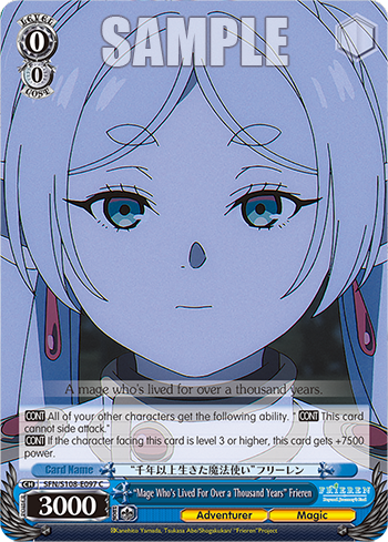 "Mage Who's Lived For Over a Thousand Years" Frieren