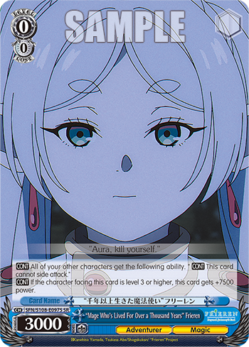 "Mage Who's Lived For Over a Thousand Years" Frieren