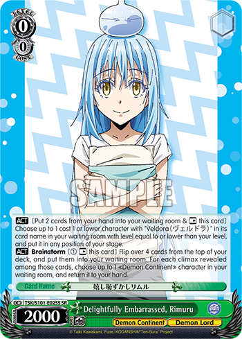 Delightfully Embarrassed, Rimuru