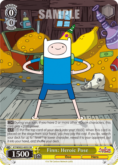 Finn: Heroic Pose