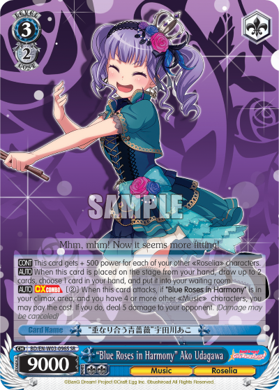 "Blue Roses in Harmony" Ako Udagawa