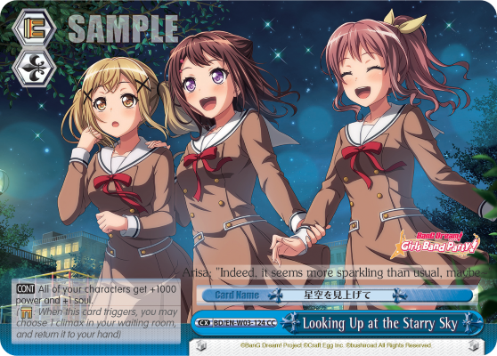 Looking Up at the Starry Sky