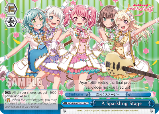 A Sparkling Stage