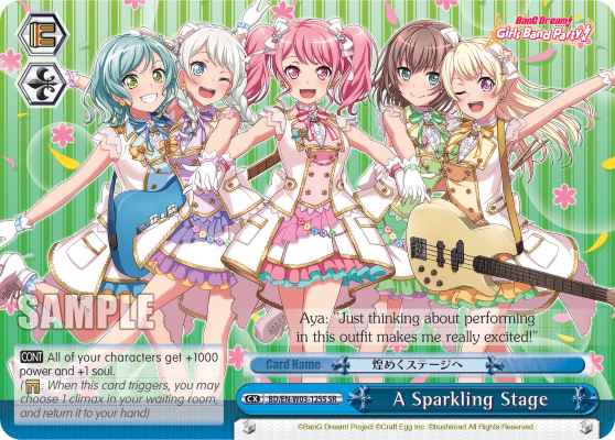 A Sparkling Stage